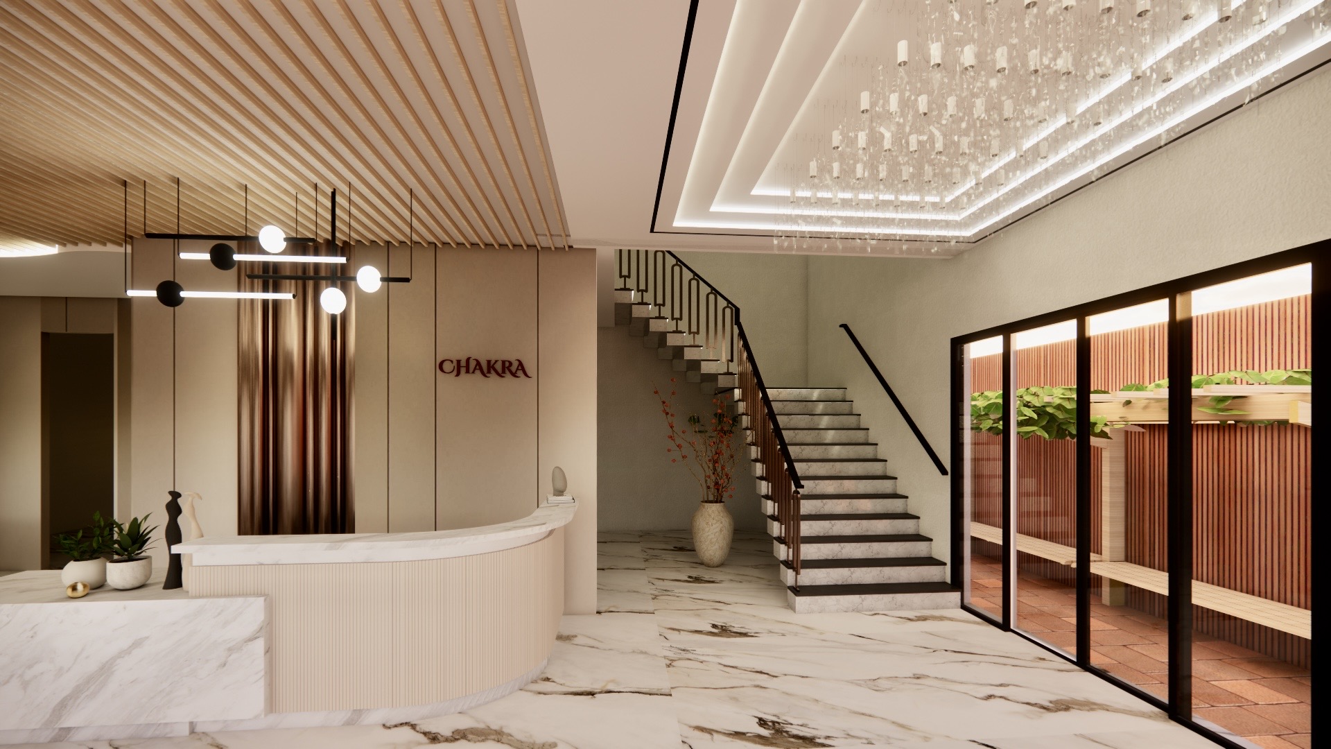 Chakra Hotel Interior